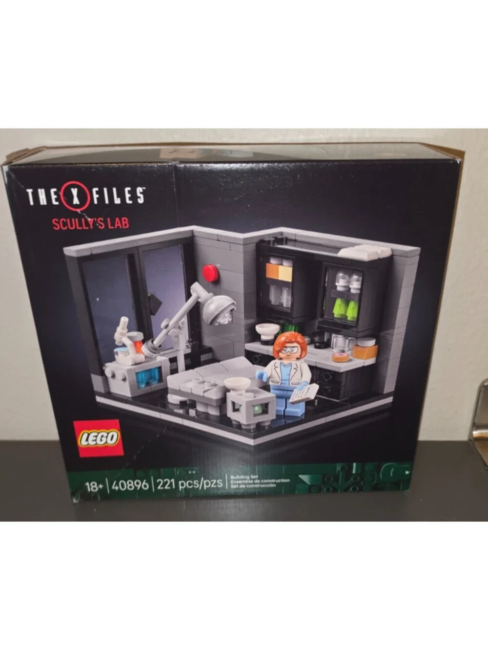 LEGO THE X-FILES SCULLY'S LAB SET 40896 BUILDING TOY KIT BRAND NEW SEALED